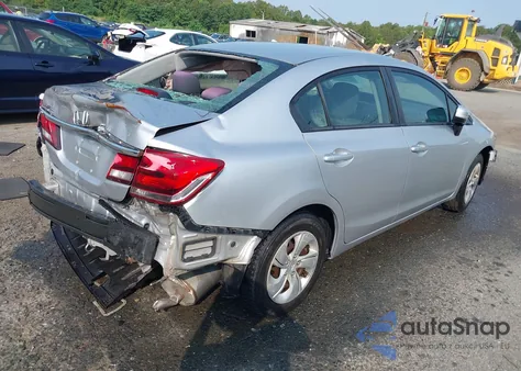 2015 Honda Civic Lx из США, поврежденный, VIN 19XFB2F57FE084093